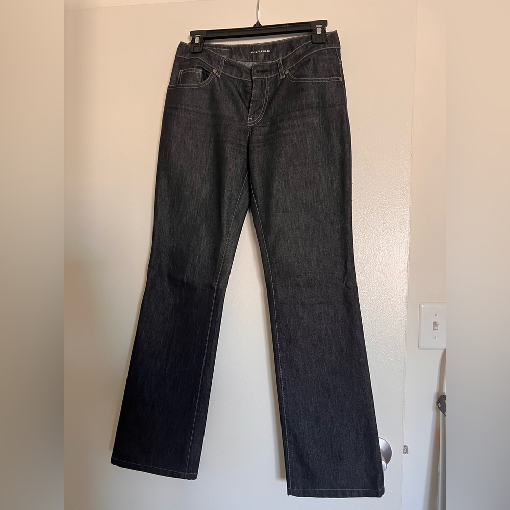 Elie Tahari straight Leg Denim look Pants size 2